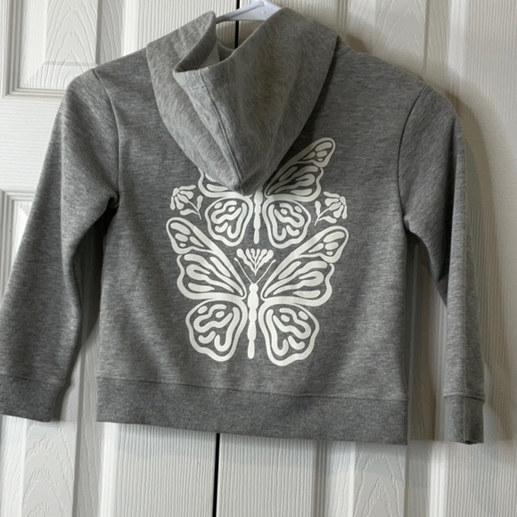 Cat & Jack - Toddler Girls' Zip-Up Fleece Hoodie Size XS (4/5) - Picture 8 of 8